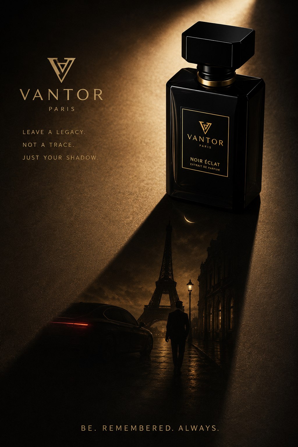 Постер парфюма VANTOR